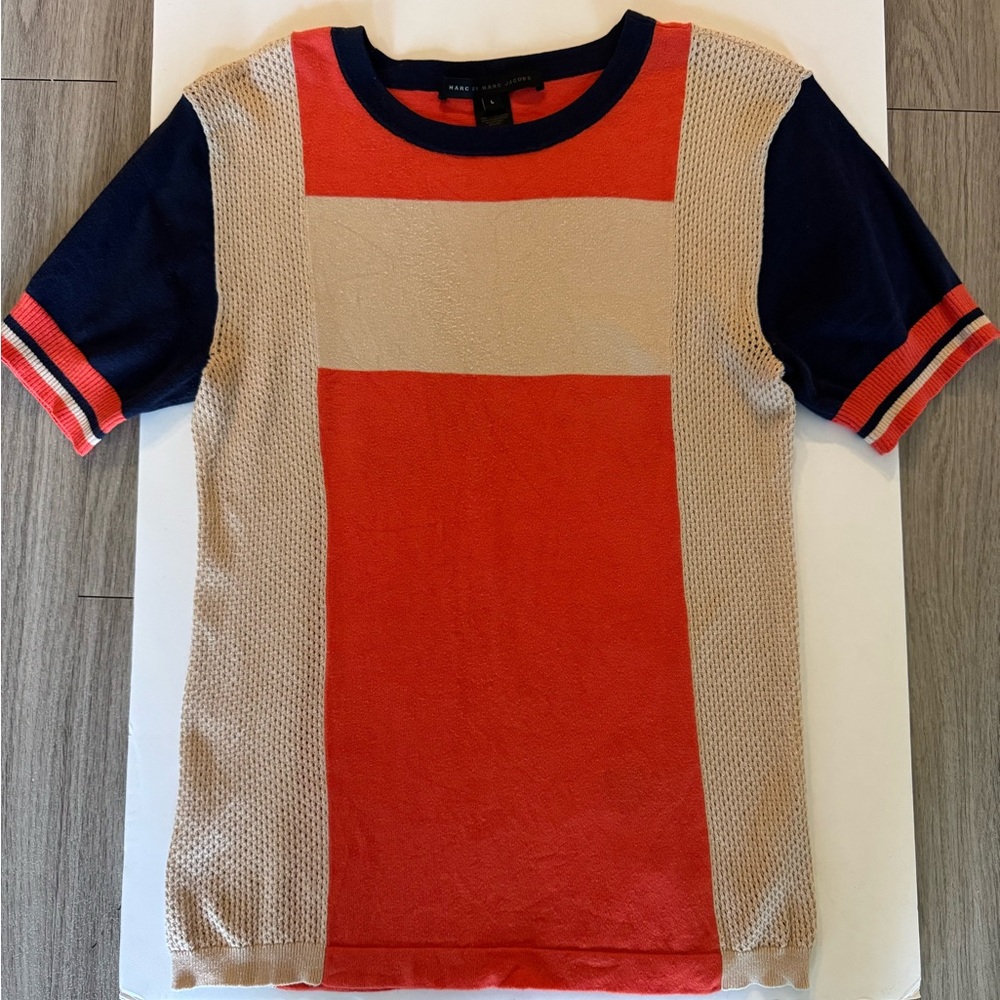 Good Condition Marc by Marc Jacobs Colorblock Top - L